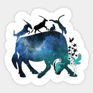 Animals lover Sticker